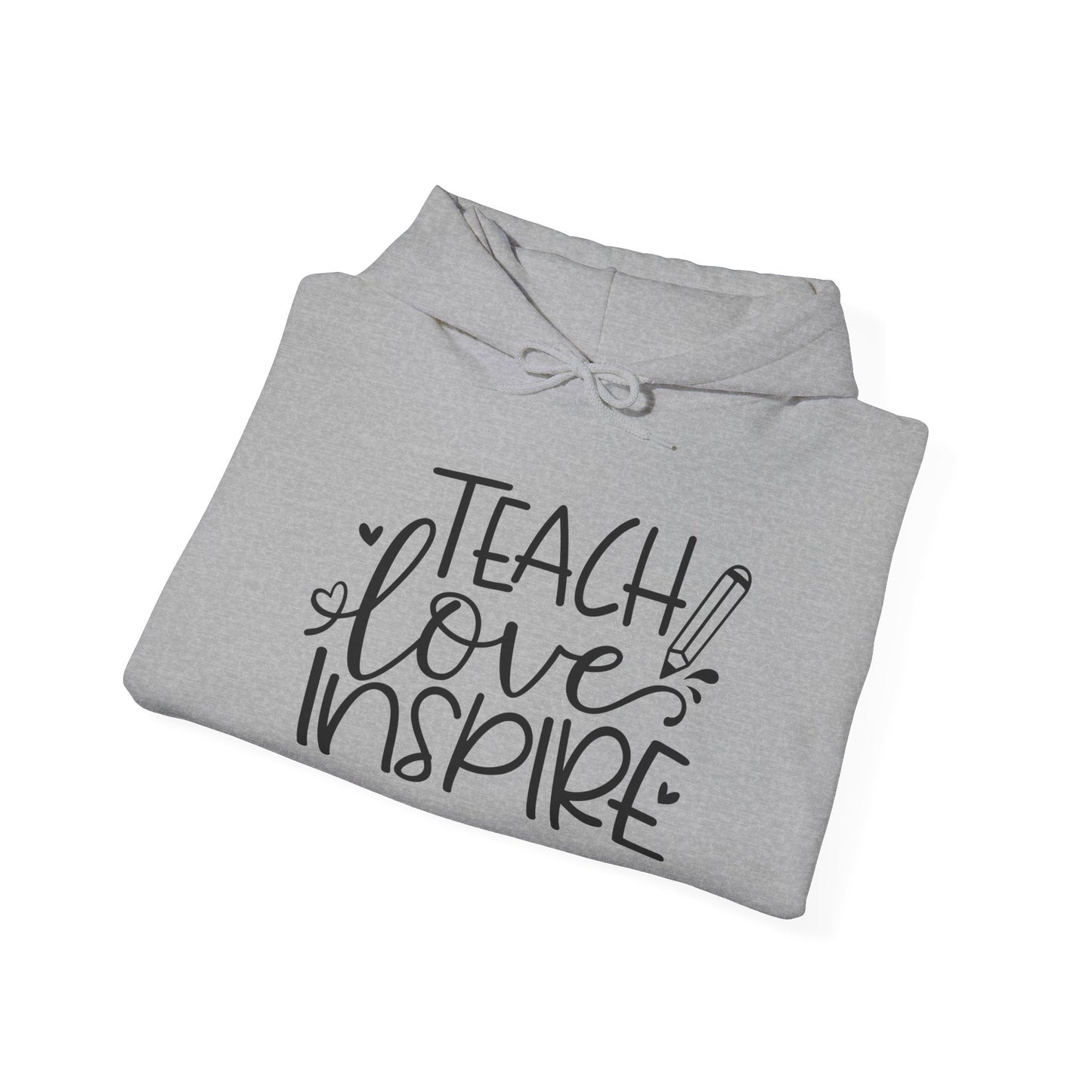 Teach Love Inspire Heavy Blend™ Hooded Sweatshirt