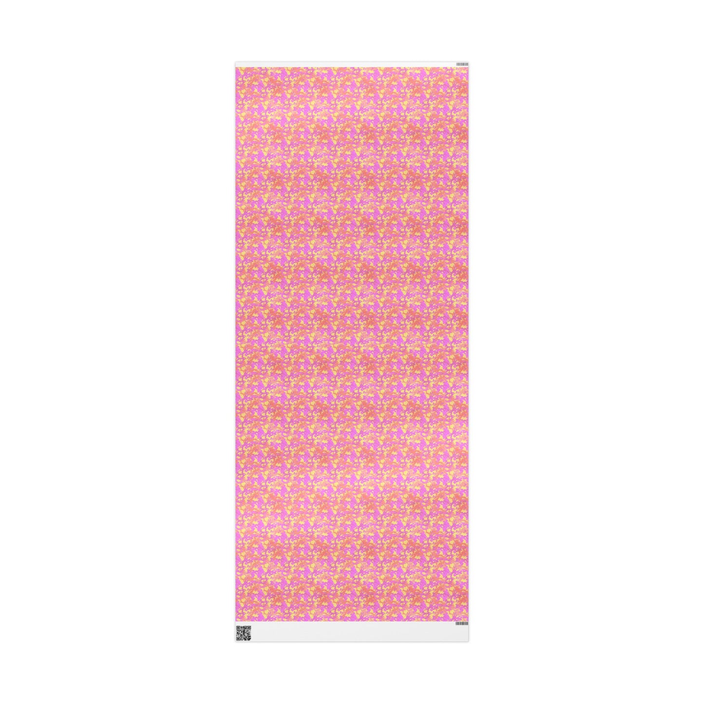 Sunset Sorbet Camo Wrapping Paper