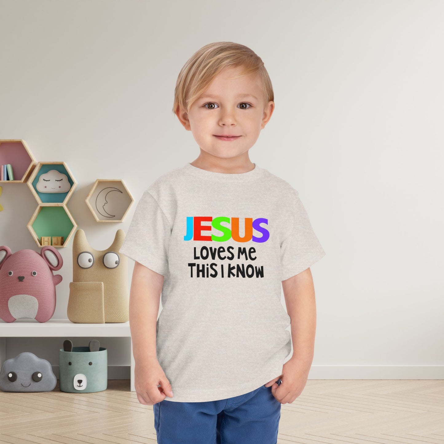 Jesus Loves Me This I Know Toddler Tee