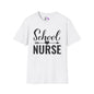 School Nurse Adult T-shirt