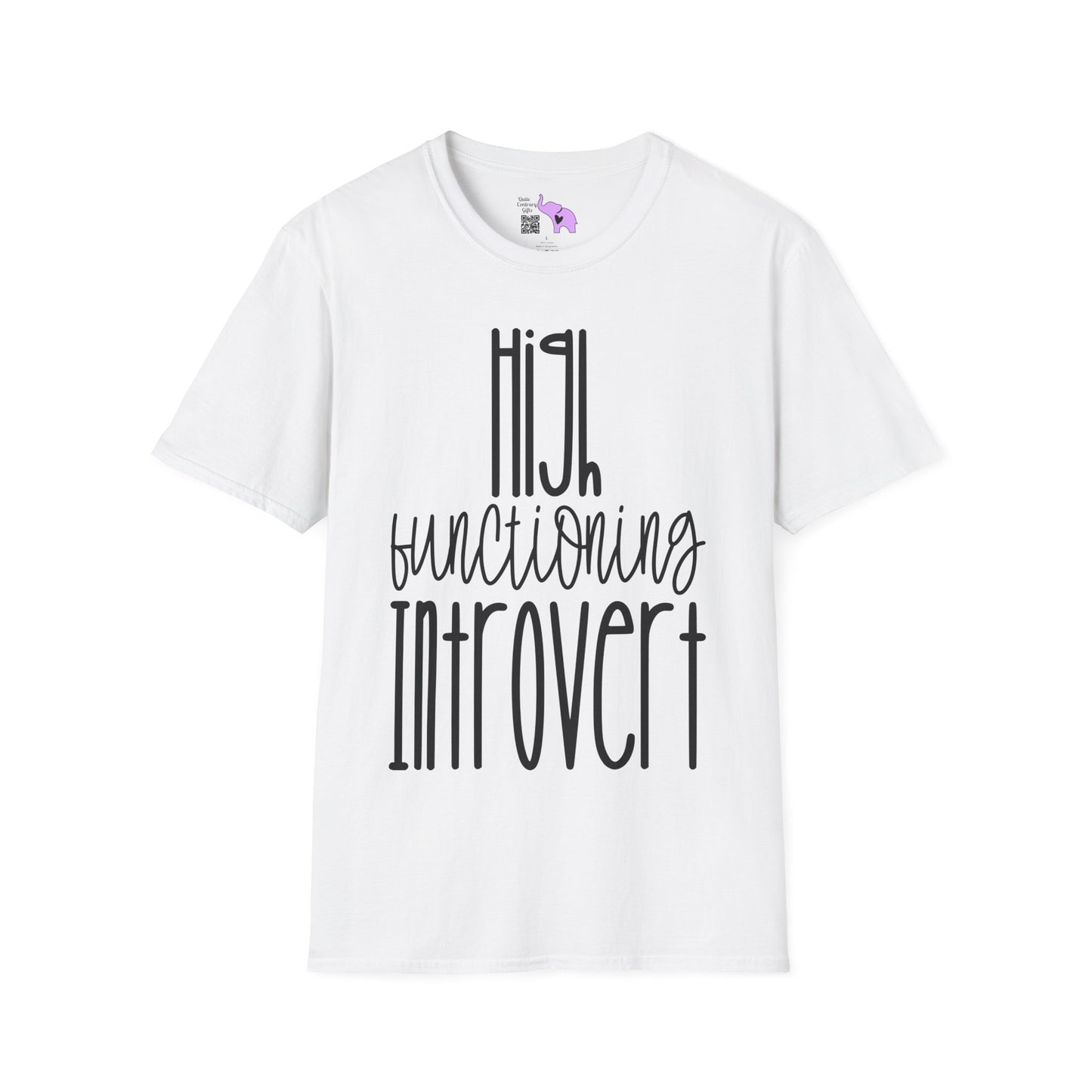 High Functioning Introvert Adult T-shirt