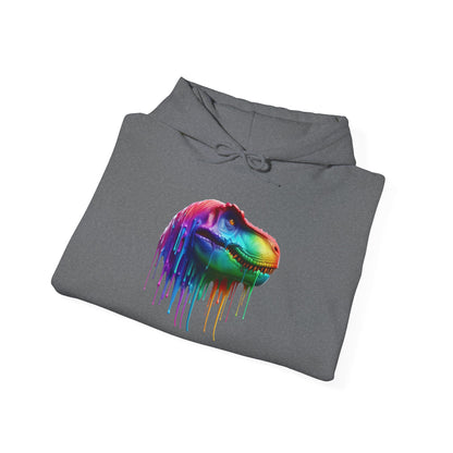 Colorful Dinosaur Heavy Blend™ Hooded Sweatshirt