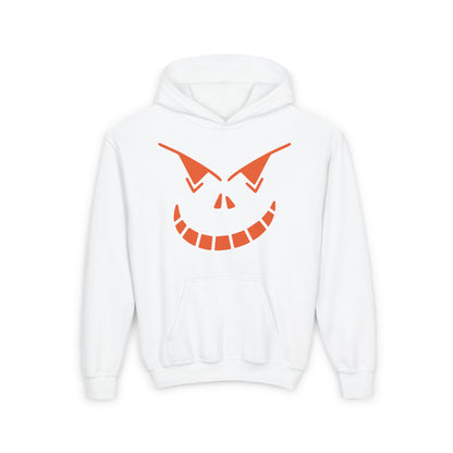 Spooky Jack-O-Lantern Youth Heavy Blend Hoodie