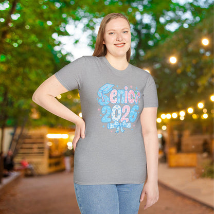 Preppy Senior 2026 Adult T-shirt