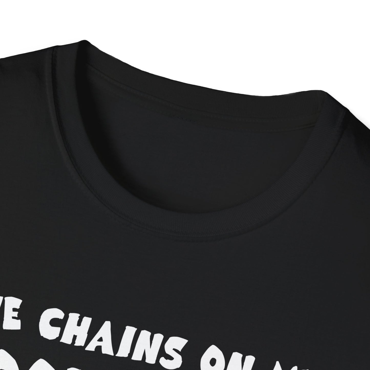 The Chains On My Mood Swing Just Snapped...Run Adult T-shirt