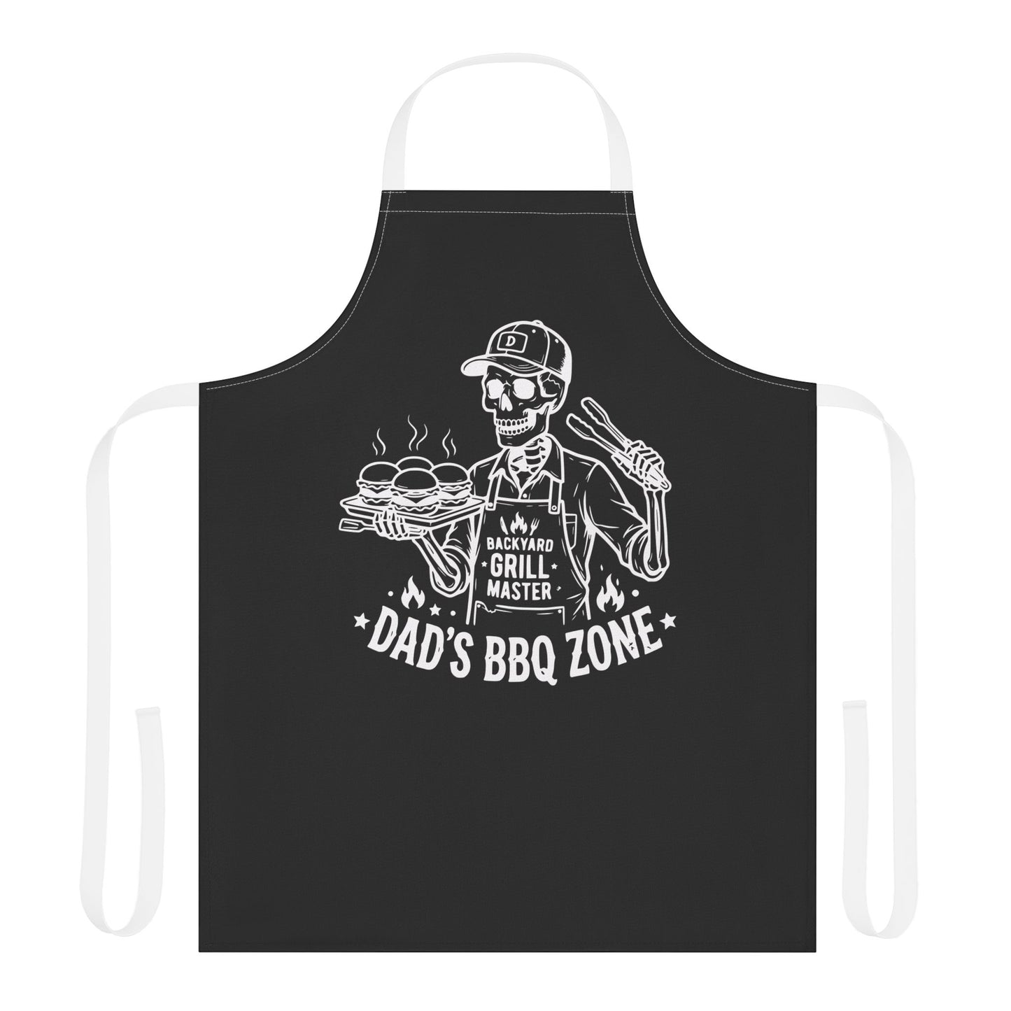 Dad's BBQ Zone (Dad Skeleton) Apron