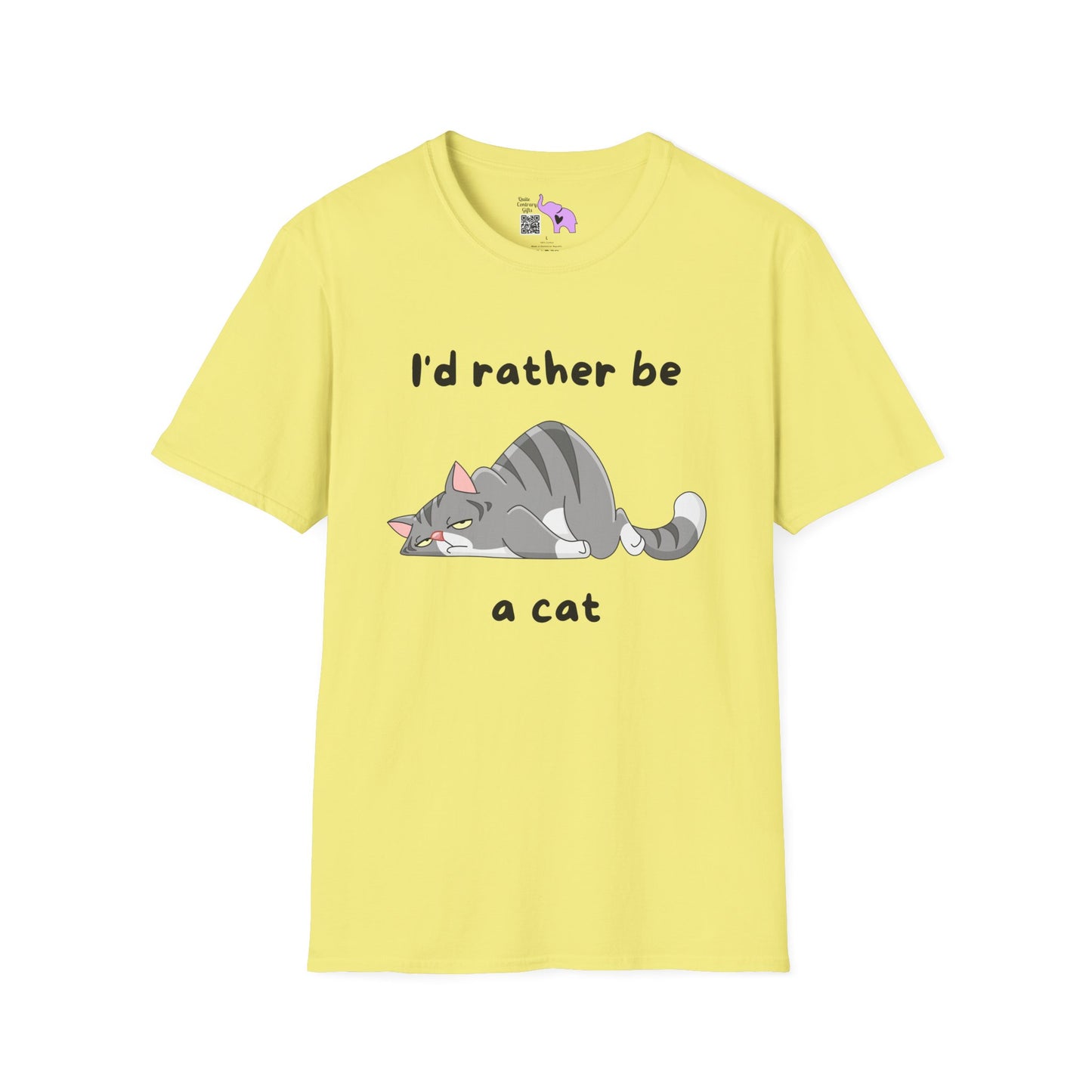 I'd Rather Be a Cat T-shirt