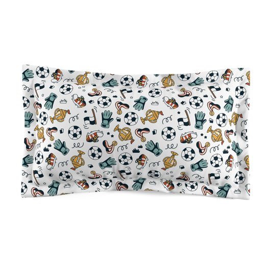 Little Soccer Legends Microfiber Pillow Sham