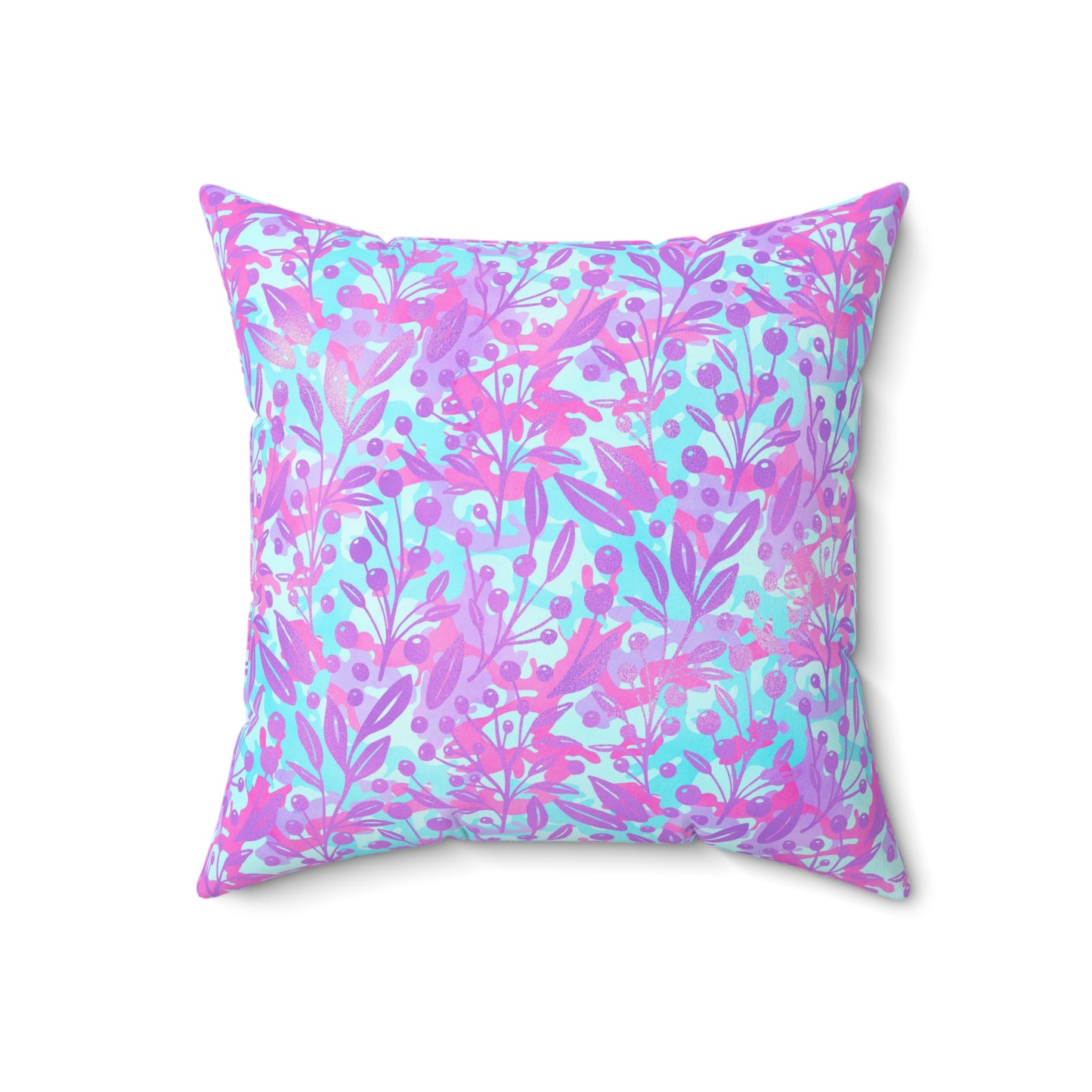 Sweet Berry Bloom Throw Pillow