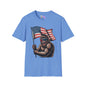 Patriotic Bigfoot Adult T-shirt