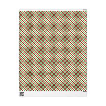 Festive Weave Wrapping Paper