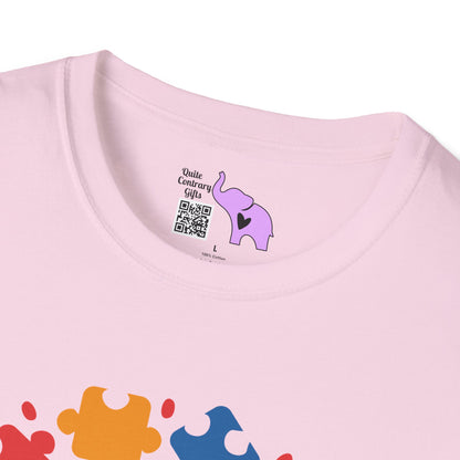 Different Is Awesome Autism Awarness Adult T-shirt