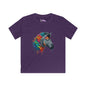 Colorful Zebra Youth Softstyle Tee