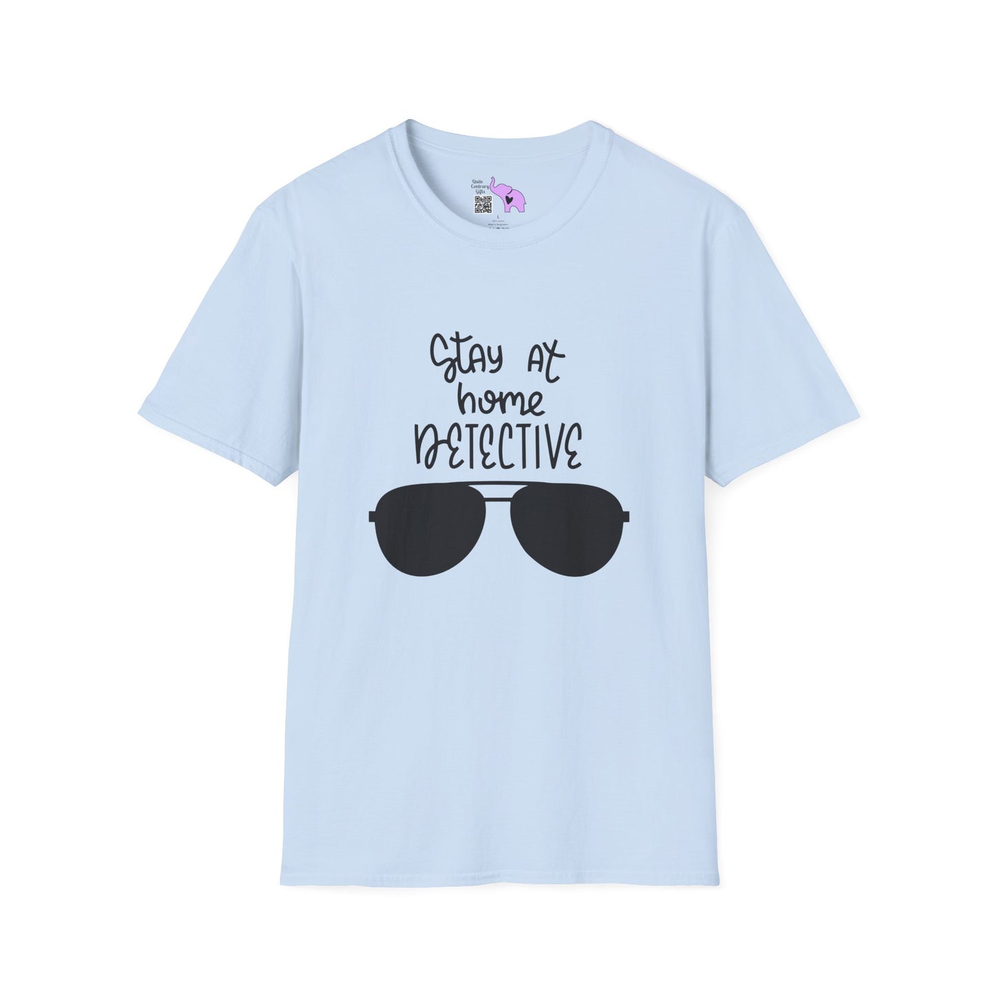 Stay At Home Detective Adult T-shirt