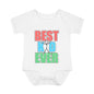 Best Kid Ever (Colorful) Infant Baby Rib Bodysuit