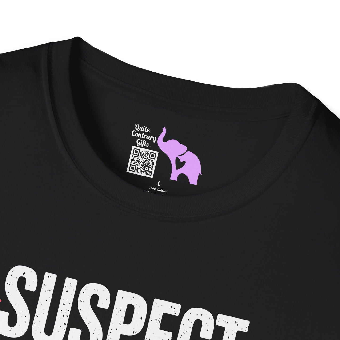 Suspect Claims She Listens & Doesn't Judge Adult T-shirt