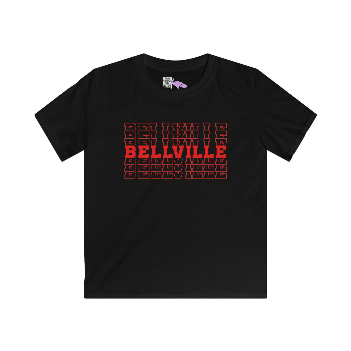 Bellville (Stacked) Youth Softstyle Tee