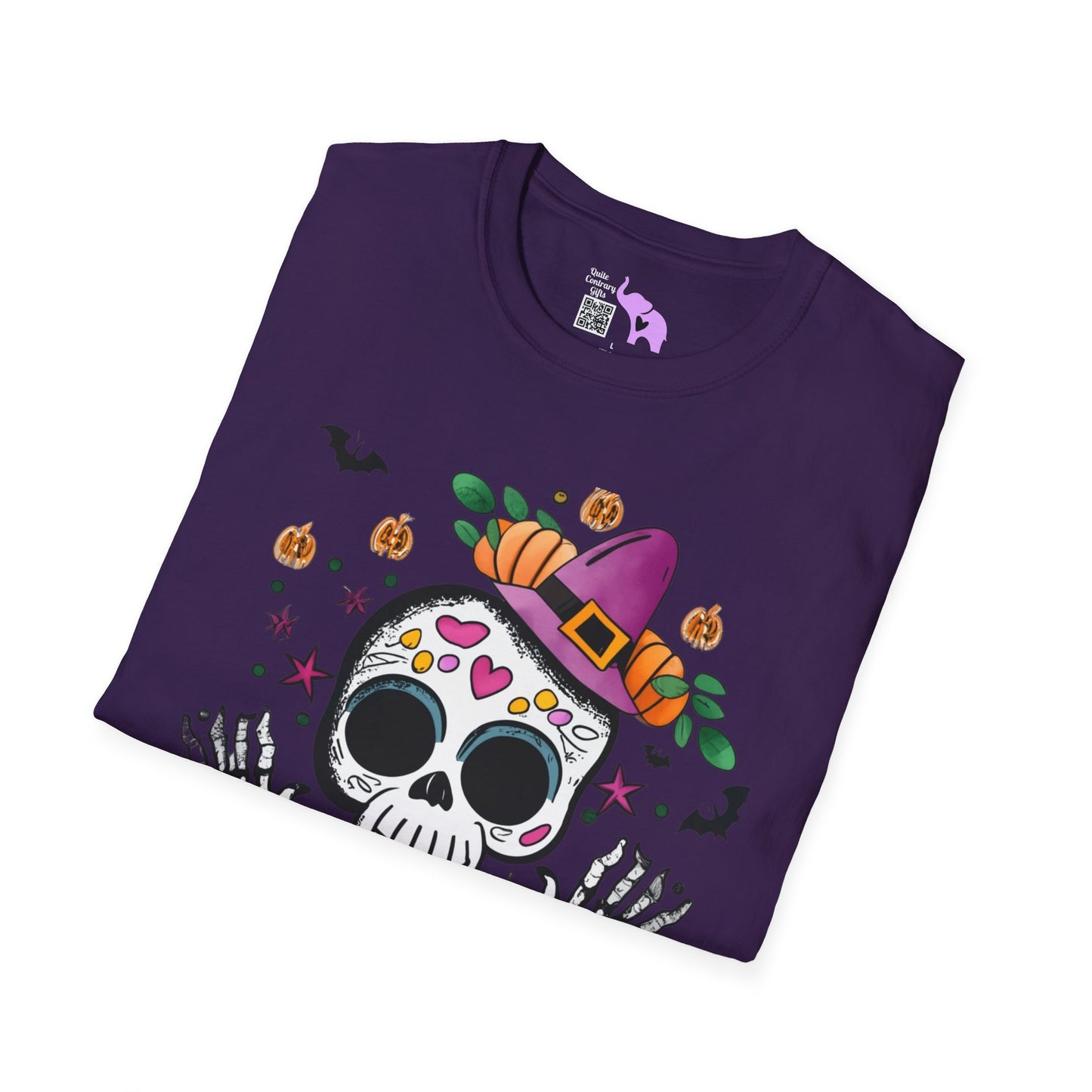 Dios de Muertos Skull Adult T-shirt