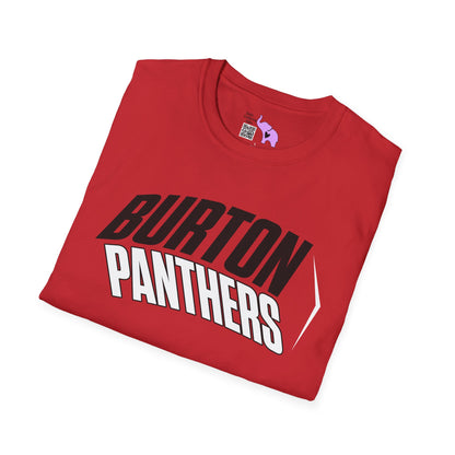 Burton Panthers (Angled) Adult T-shirt