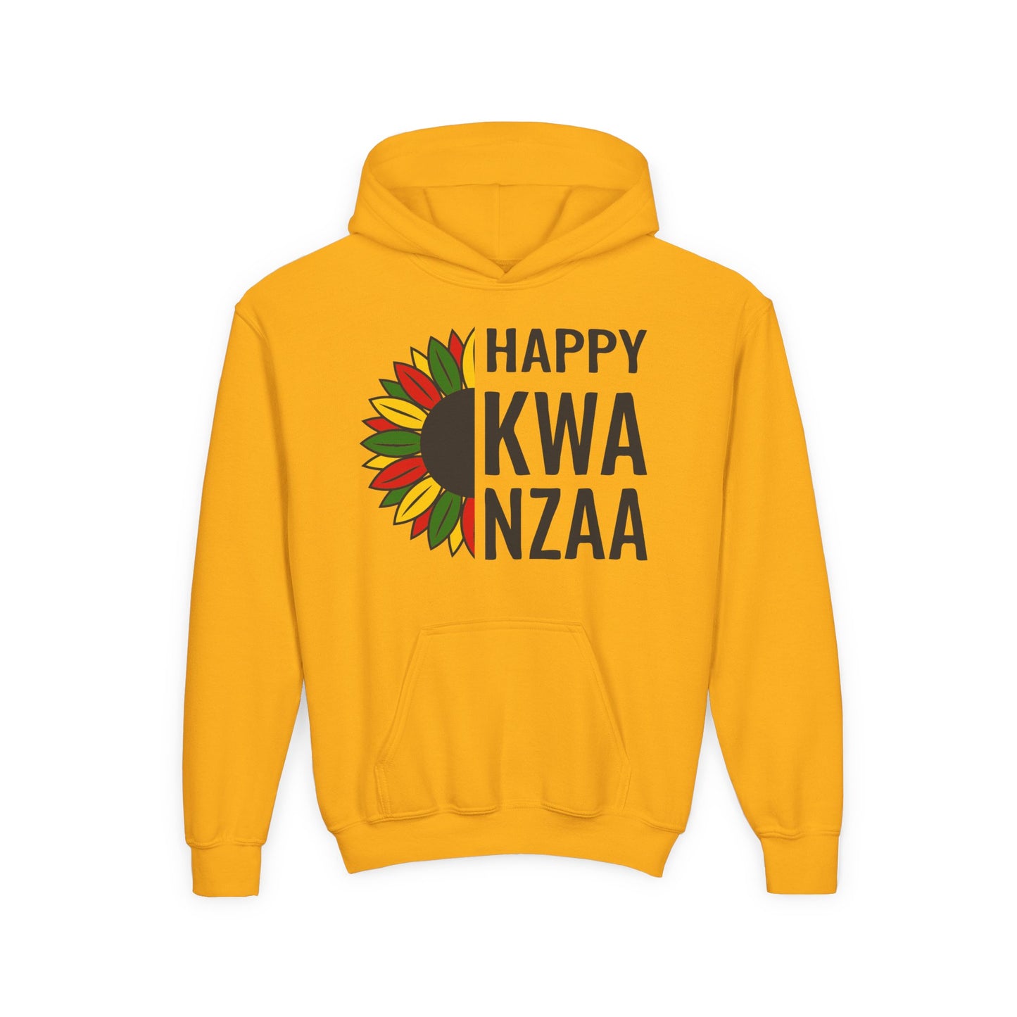 Happy Kwanzaa (Sunflower) Youth Hoodie
