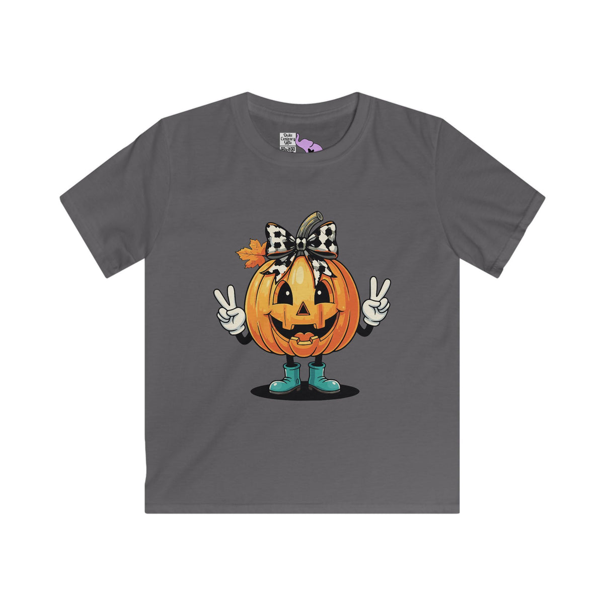 Pumpkin Peace Youth Softstyle Tee