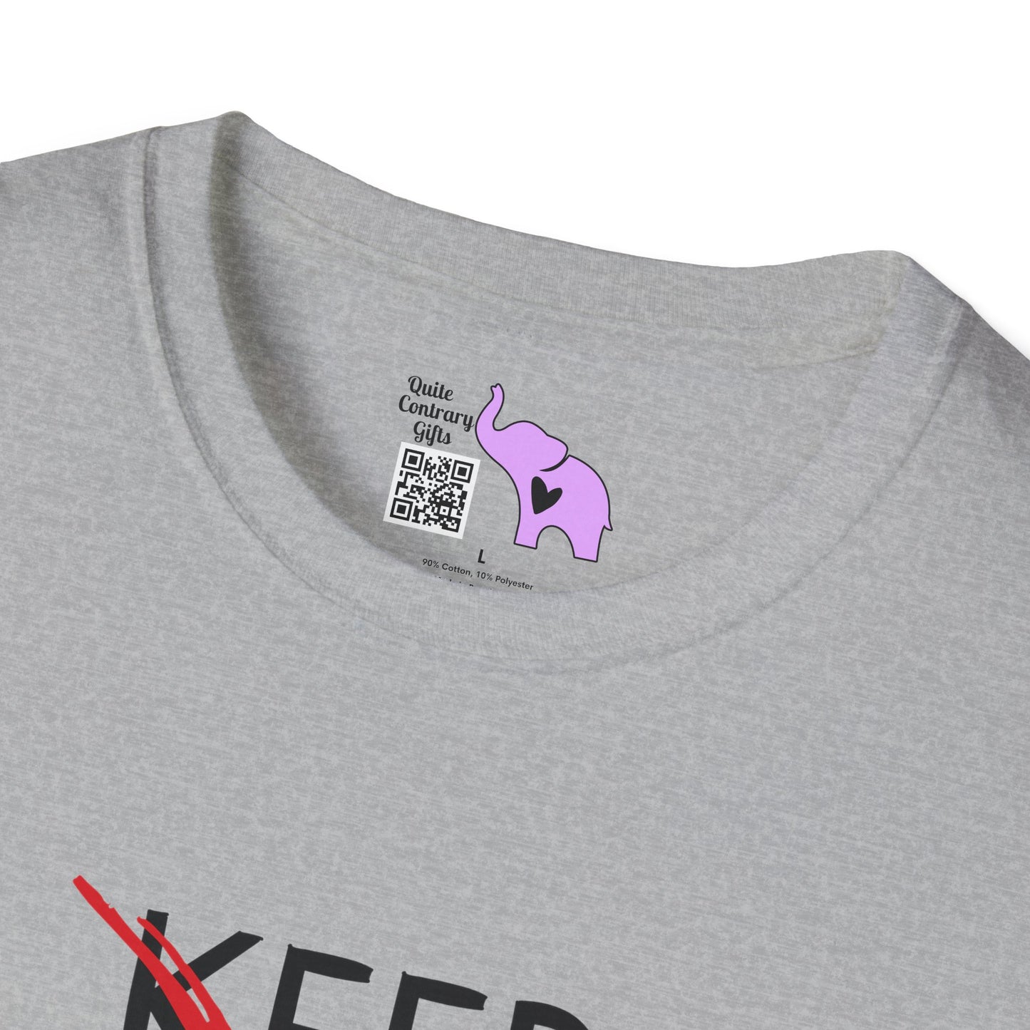 Keep Calm and Panic Adult T-shirt