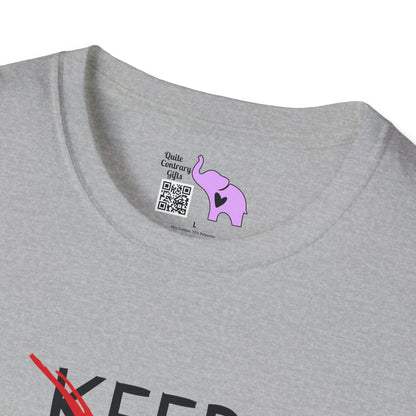 Keep Calm and Panic Adult T-shirt