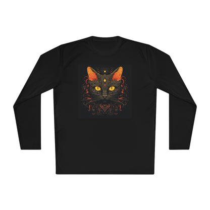 Creepy Black Cats 2 Adult Long Sleeve Tee