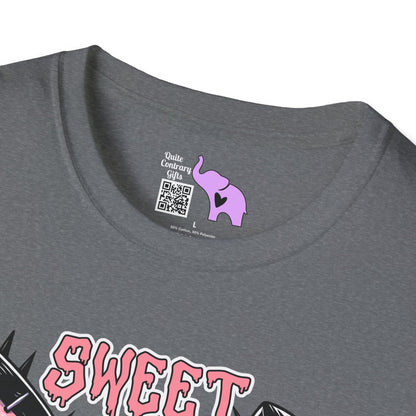 Sweet & Spooky Voodoo Bunny Adult T-shirt