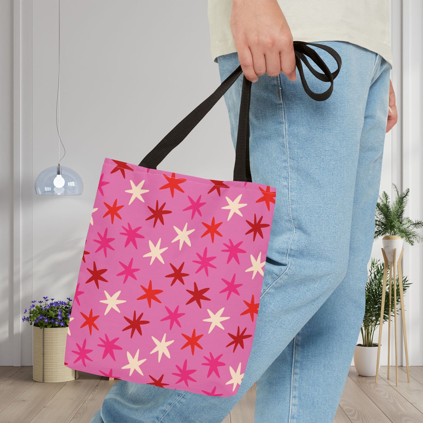 Love Sparks Canvas Tote Bag