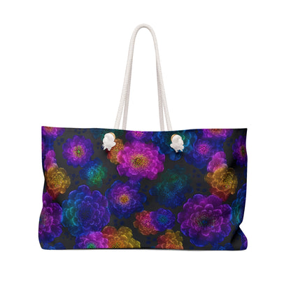 Luminous Carnations Weekender Bag