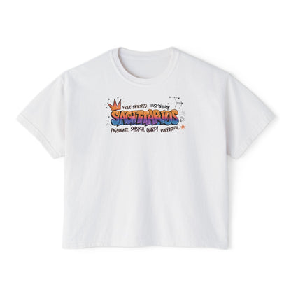 Sagittarius Street Art Women's Boxy Tee