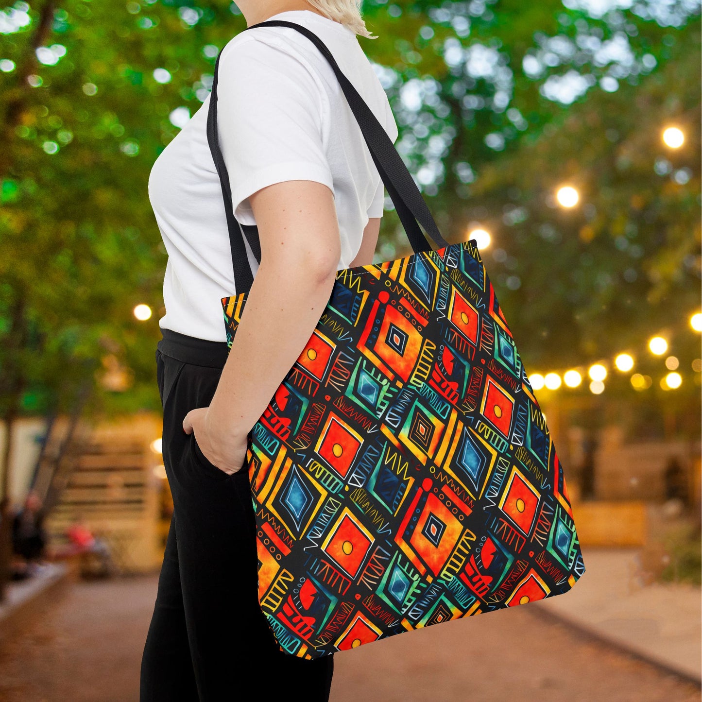 Abundance Rhythm Canvas Tote Bag