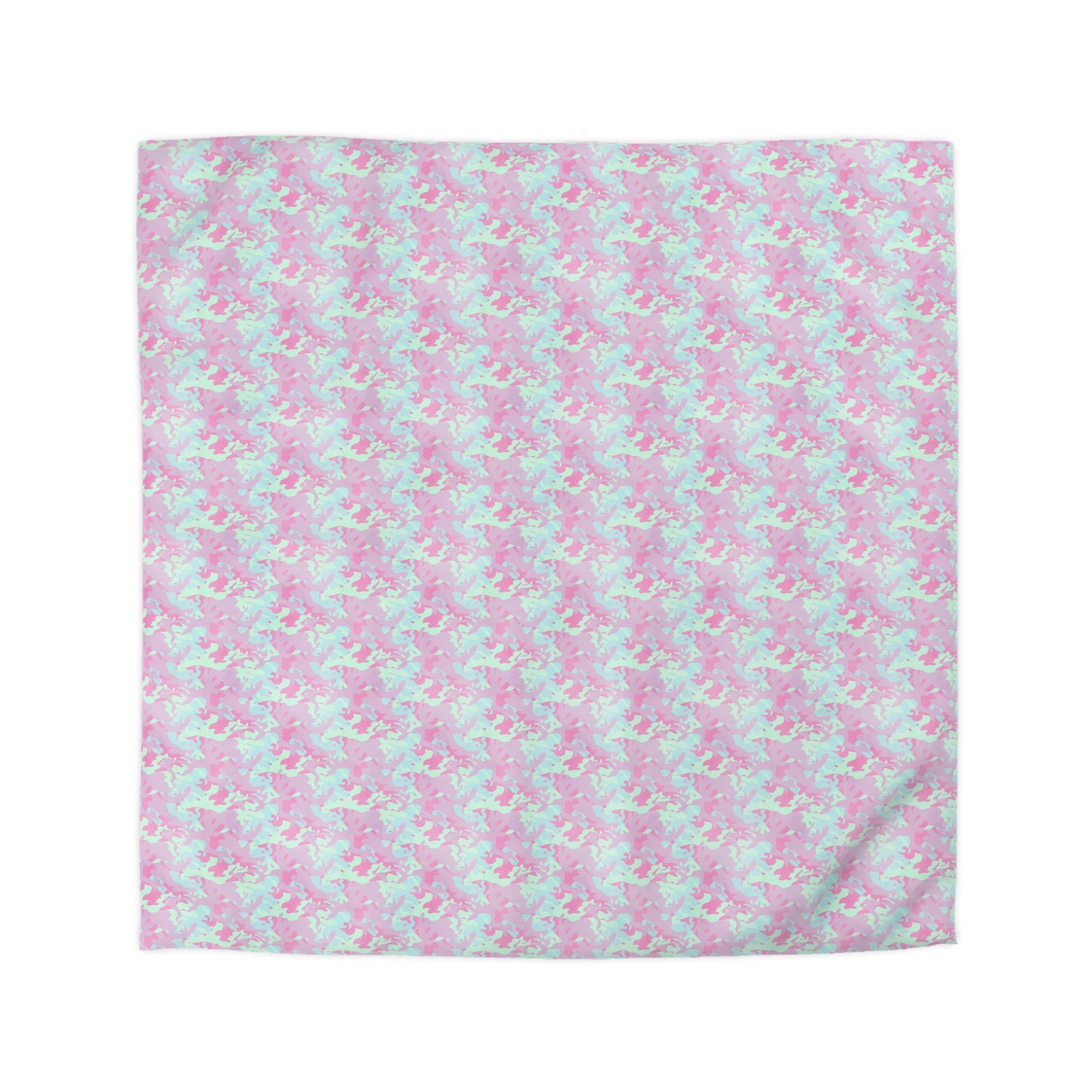 Berry Sorbet Camo Microfiber Duvet Cover