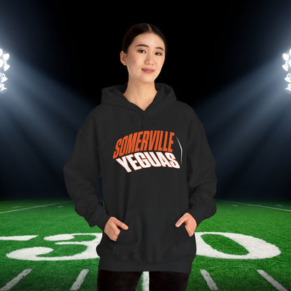 Somerville Yeguas (Angled) Adult Heavy Blend™ Hooded Sweatshirt