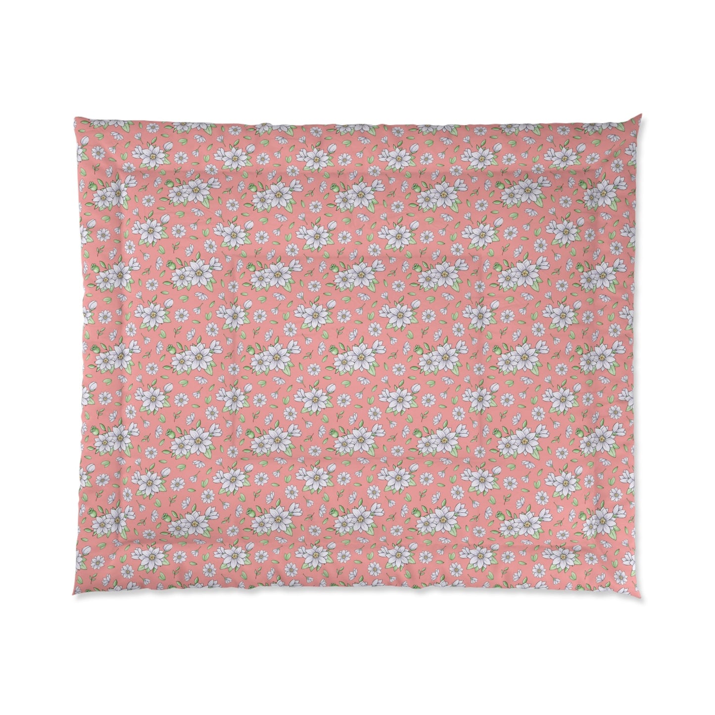 Jasmine Blush Garden Comforter