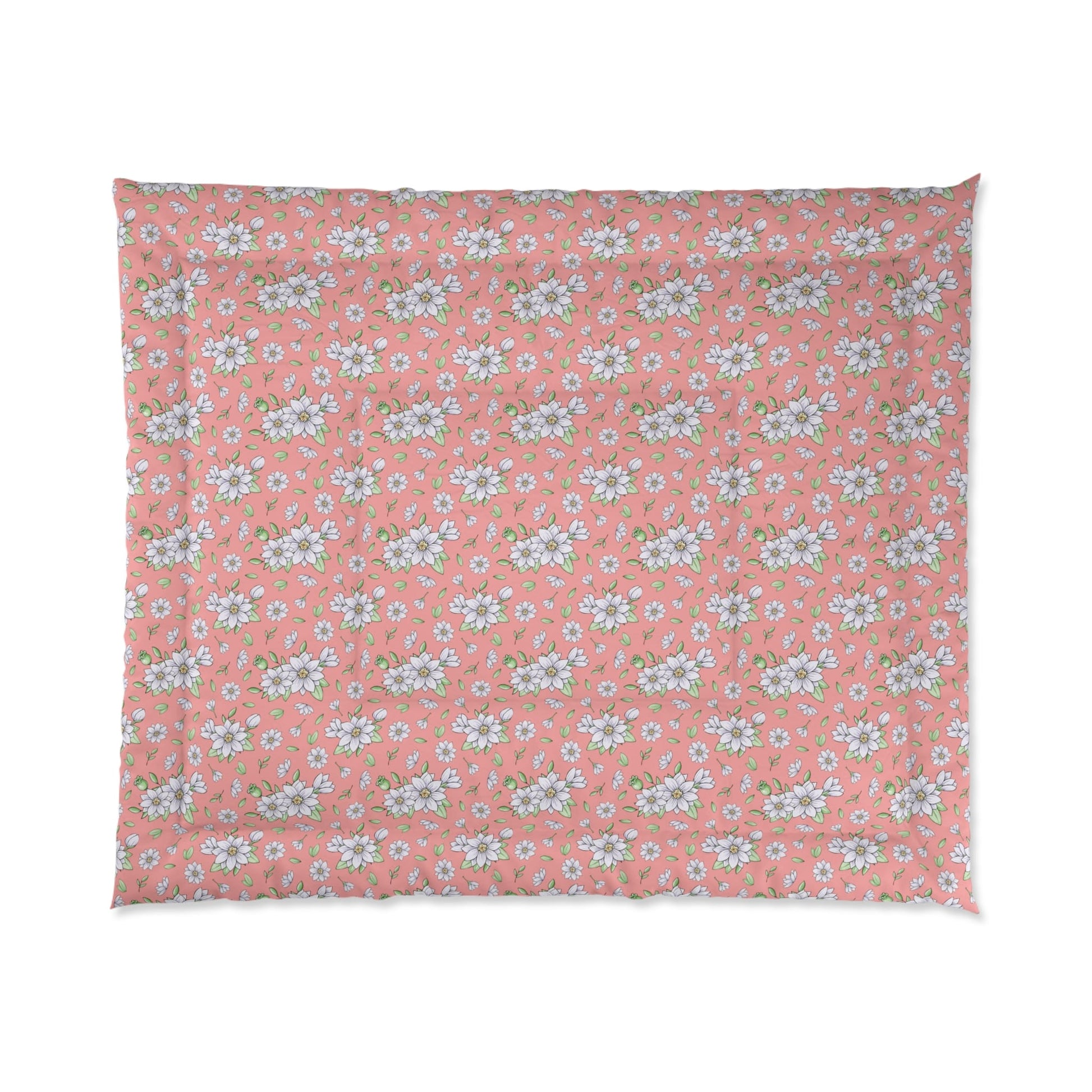 Jasmine Blush Garden Comforter