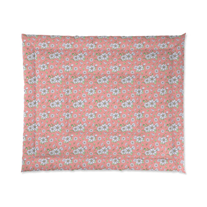 Jasmine Blush Garden Comforter