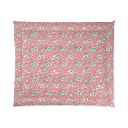 Jasmine Blush Garden Comforter
