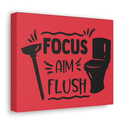 Focus Aim Flush Canvas Horizontal Wraps w/o Frame