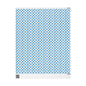 Cozy Blue Checkered Wrapping Paper