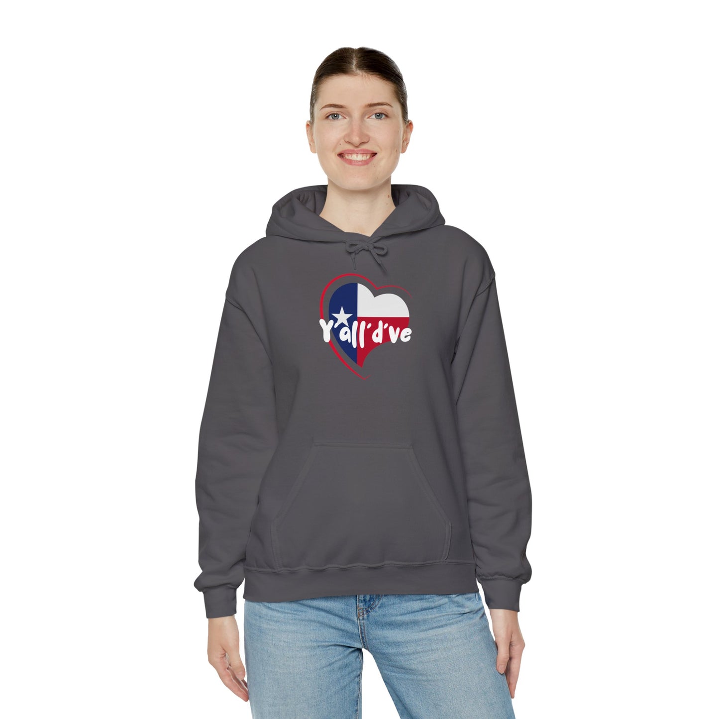 Yall'd've (Texas) Heavy Blend™ Hooded Sweatshirt