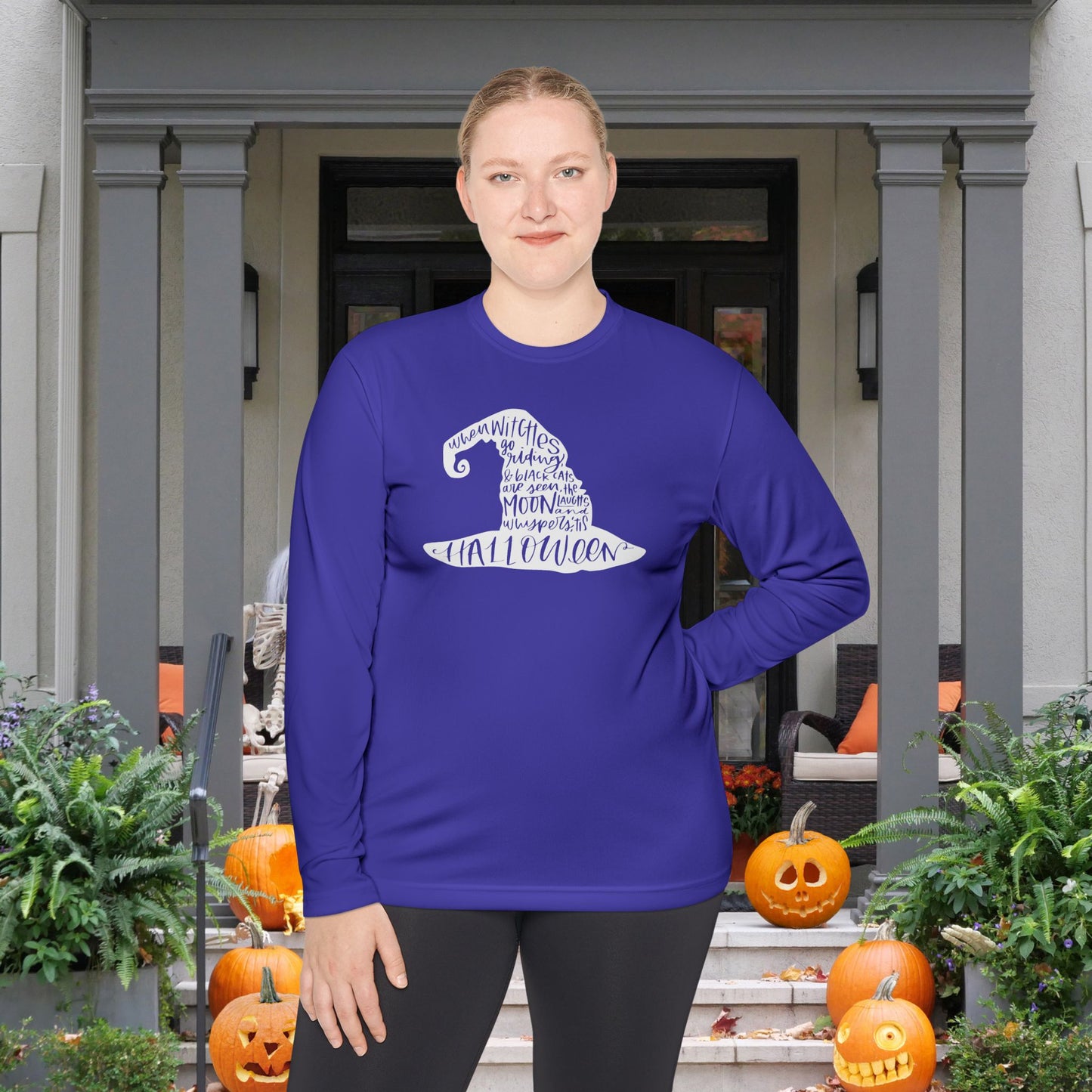 When Witches Go Riding... Adult Long Sleeve Tee