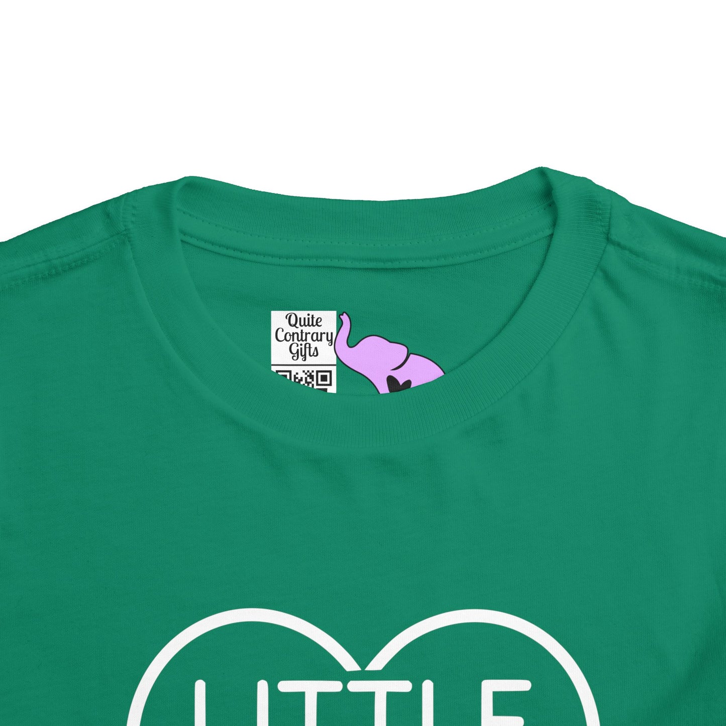 Little Sister (Heart) Toddler Tee