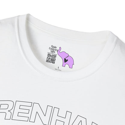 Brenham (Triple Arched) Texas Adult T-shirt