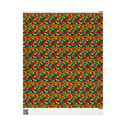 Unity Glow Kwanzaa Wrapping Paper