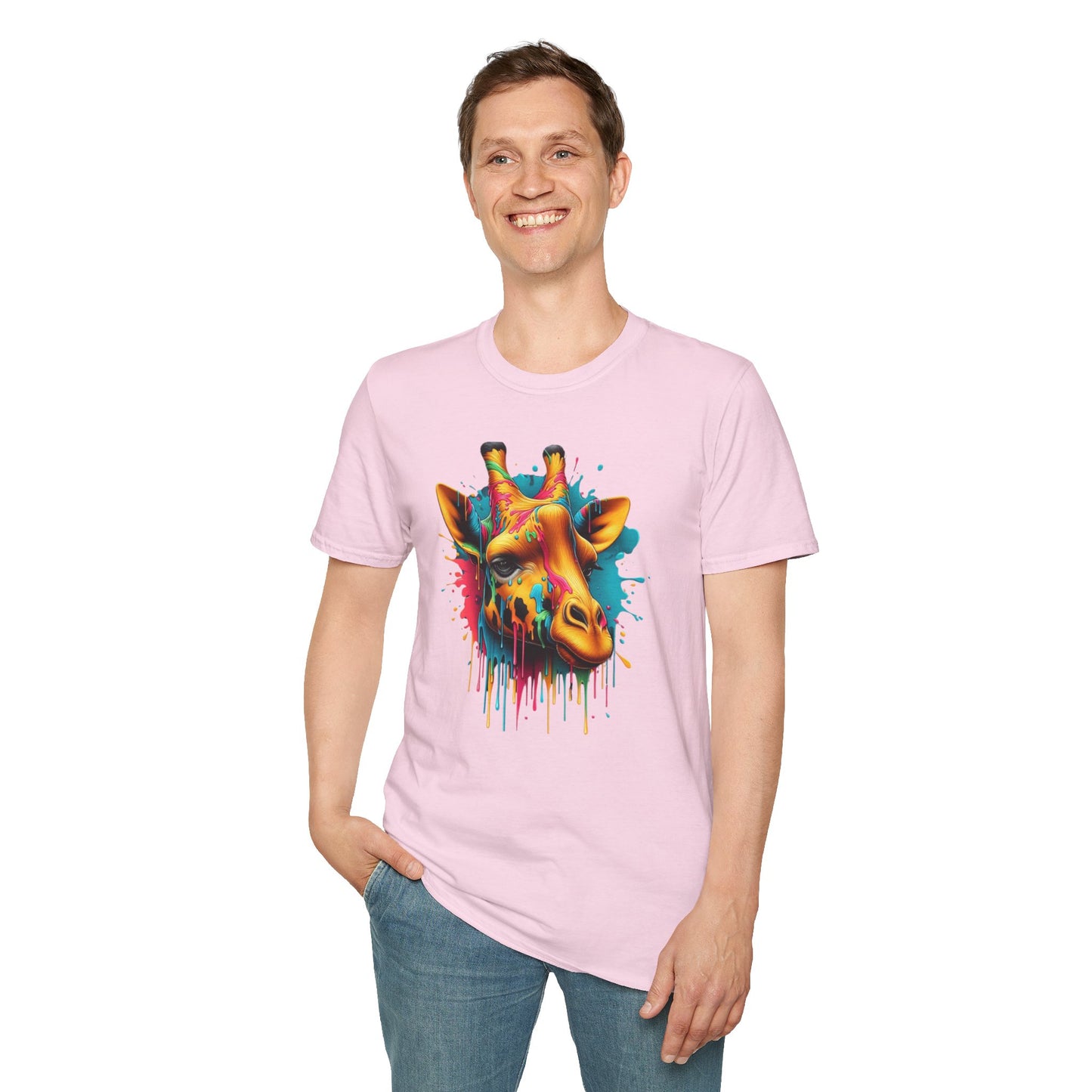 Colorful Giraffe T-shirt