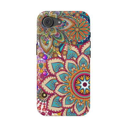 Colorful Mandala MagSafe® Compatible Tough Case for iPhone