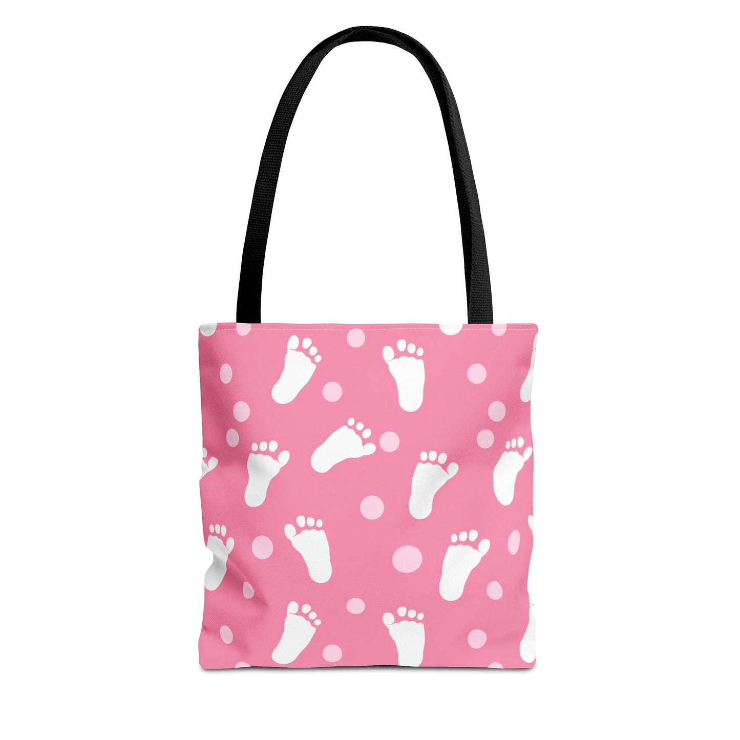 Baby Steps in Pink Canvas Tote Bag