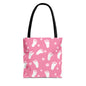 Baby Steps in Pink Canvas Tote Bag